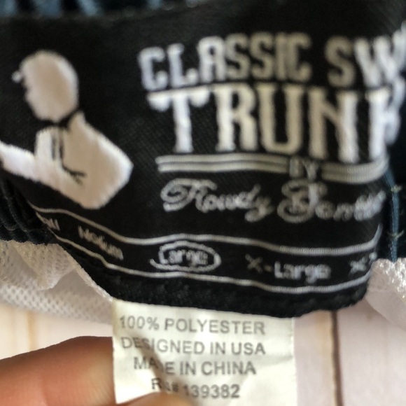 Classic Swim trunks  by Rowdy Gentlemen size L - Picture 6 of 8